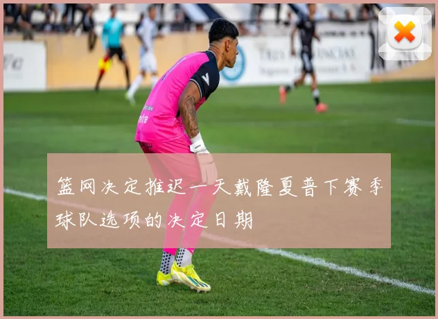篮网决定推迟一天戴隆夏普下赛季球队选项的决定日期